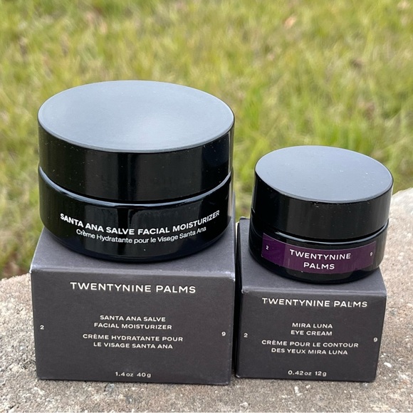 NWT Twentynine Palms Skincare Bundle. Mira Luna Eye Cream & Facial Moisturizer